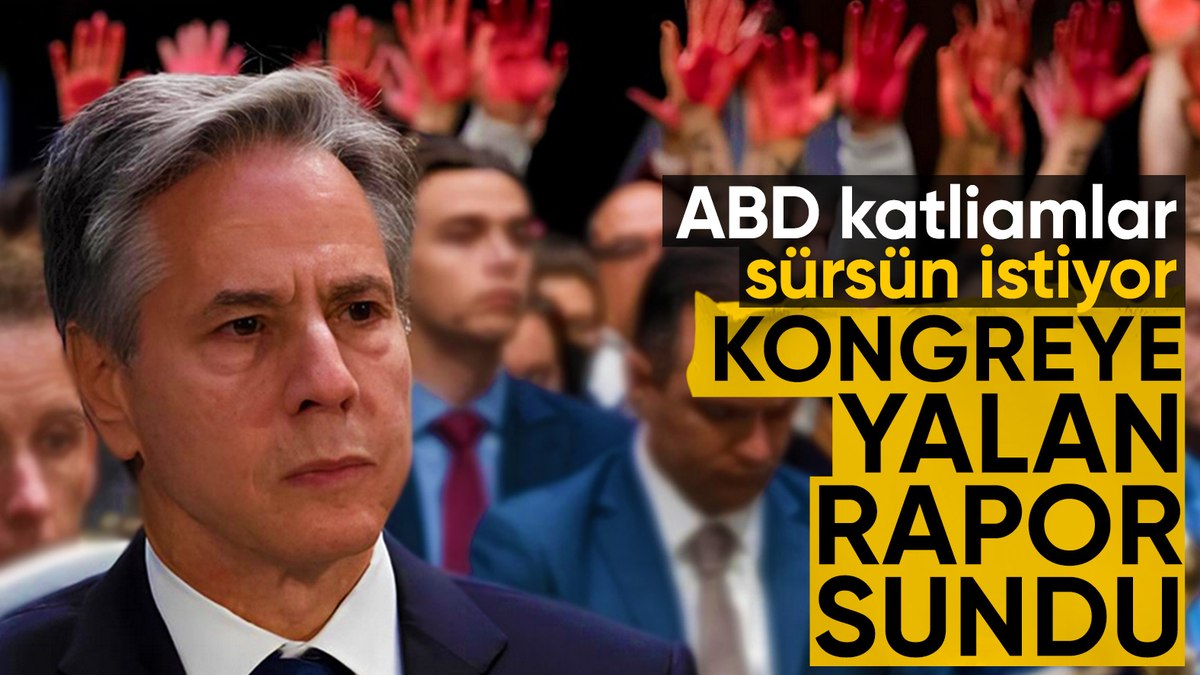 Blinken, Kongreye “İsrail Gazze’ye yardımları engellemiyor” raporu verdi