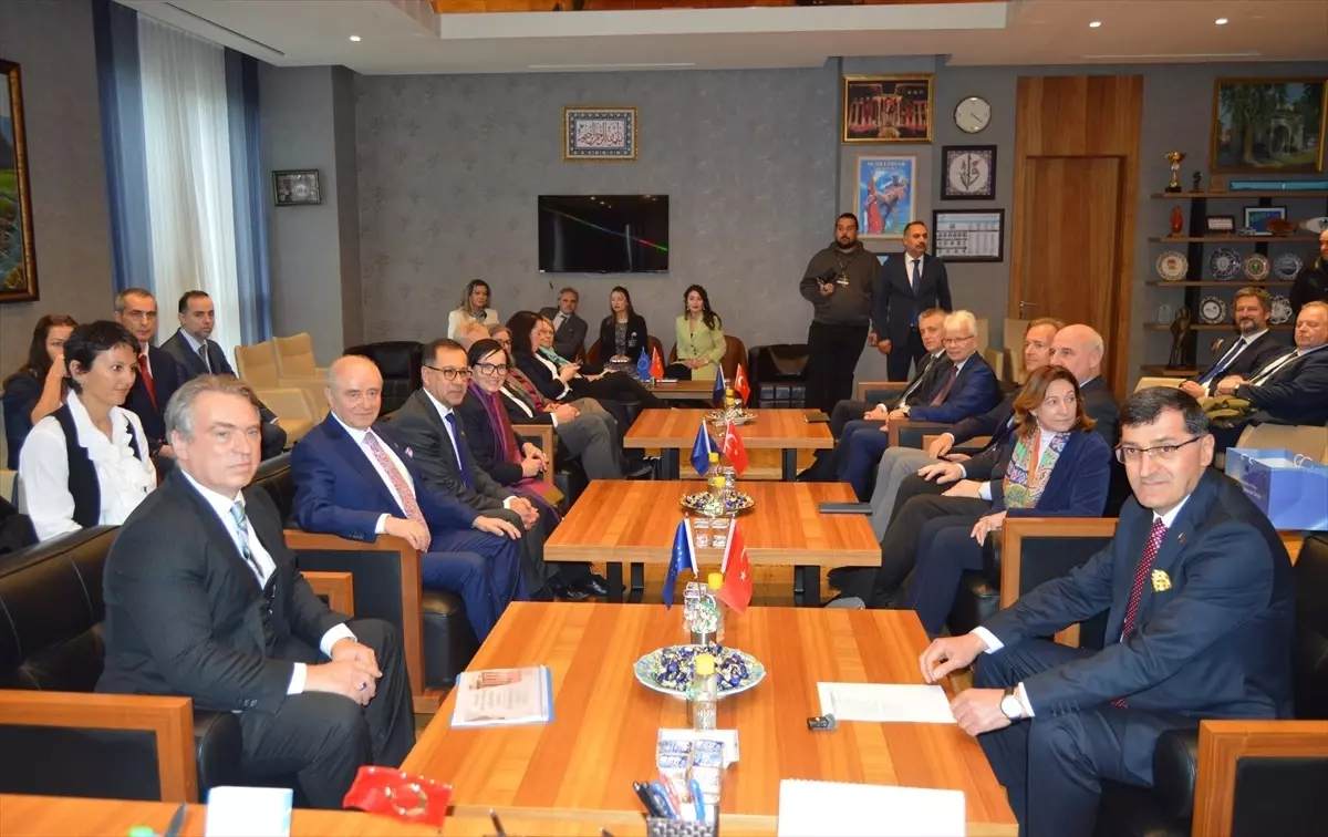 AB Türkiye Delegasyonu Kütahya’da