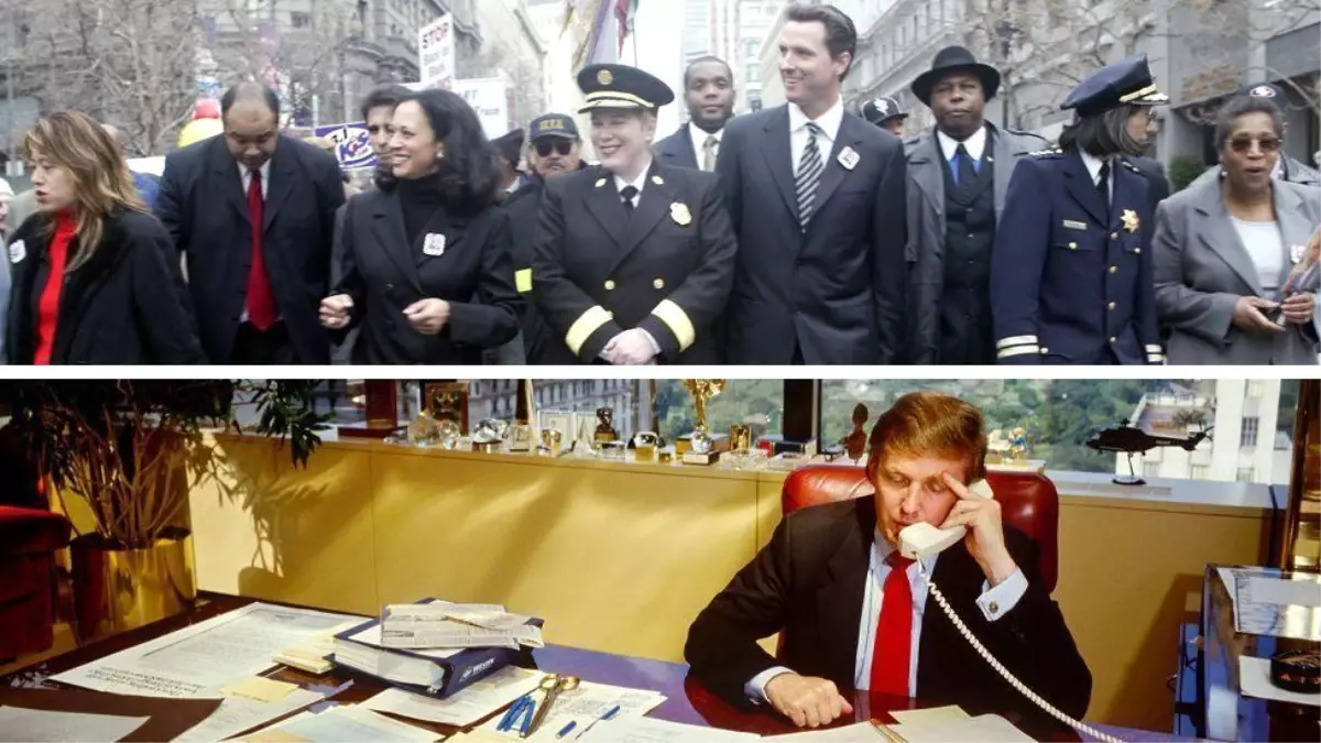 Kamala Harris ve Donald Trump’ın Geçmişi