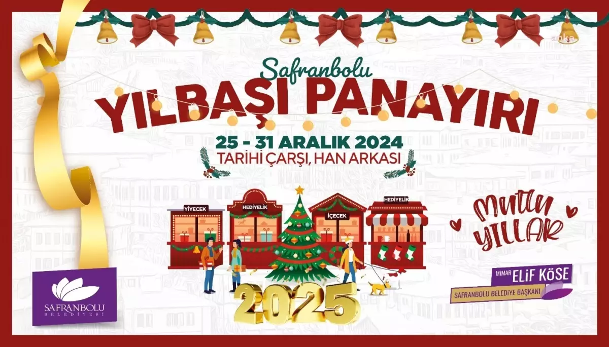 Safranbolu’da Yılbaşı Panayırı 25-31 Aralık’ta