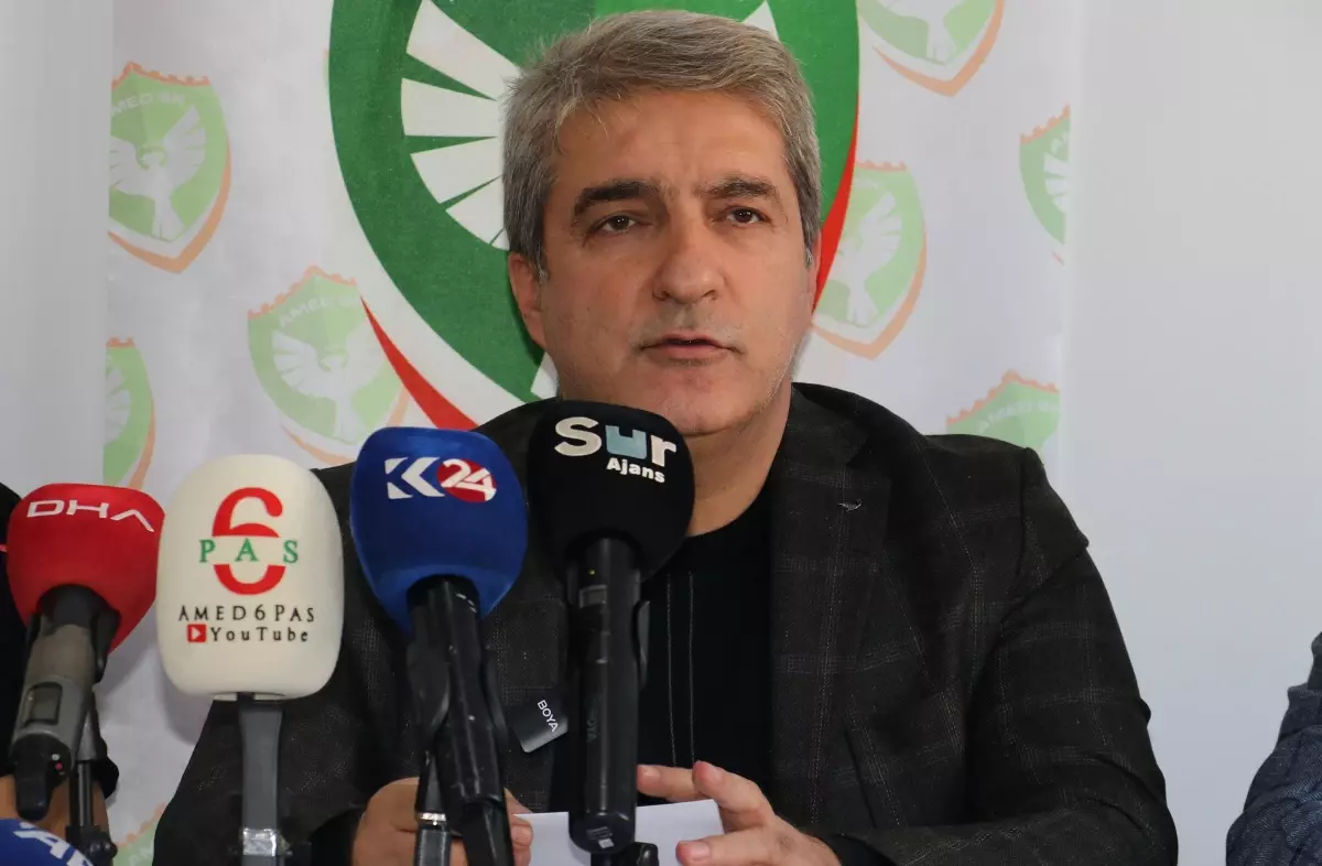 Amedspor Başkanı: ‘Ankaragücü Maçında Provokasyona Uzak Durun’