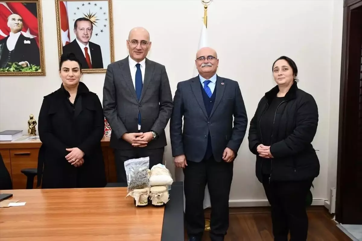Kadın Kooperatifi’nden Kaymakama Ziyaret