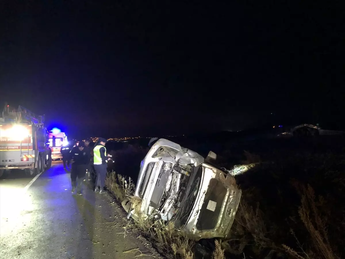 Mecitözü’nde Trafik Kazası: 1 Ölü, 1 Yaralı