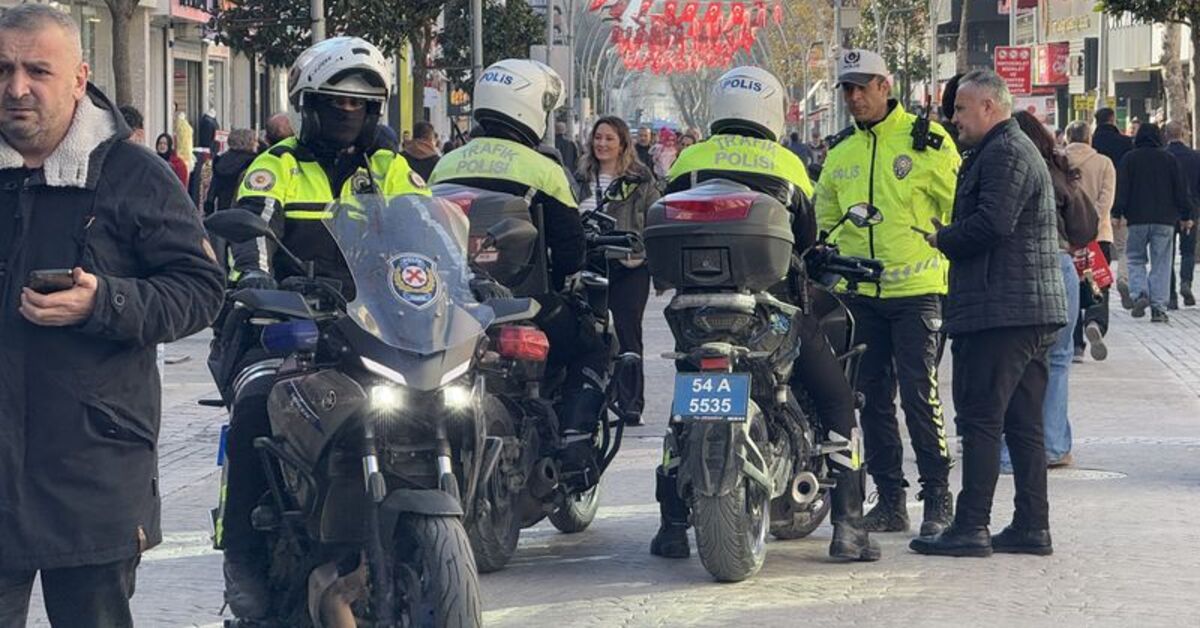 Sakarya’da motosikletlere bir saatte 127 bin TL ceza