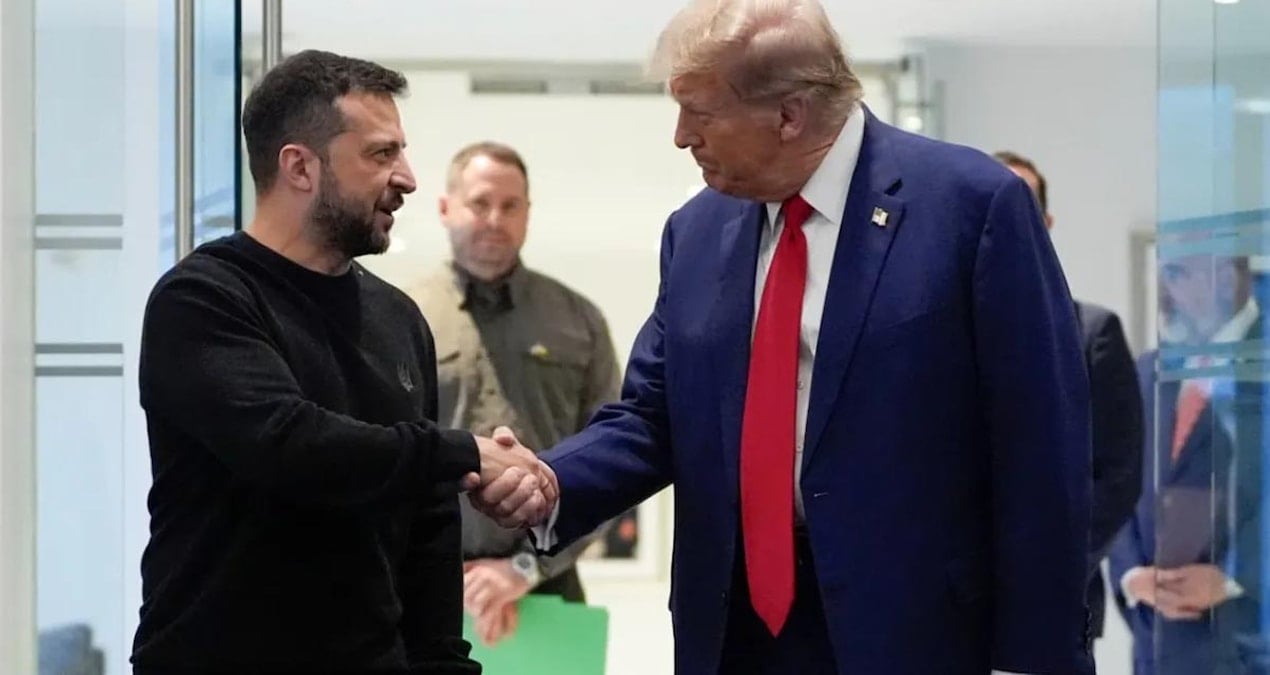 Zelenski ile ABD Başkanı Trump arasında kritik görüşme