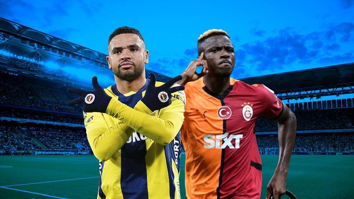 Fenerbahçe – Galatasaray derbisinde bir kez daha gözler golcülerin üzerinde olacak
